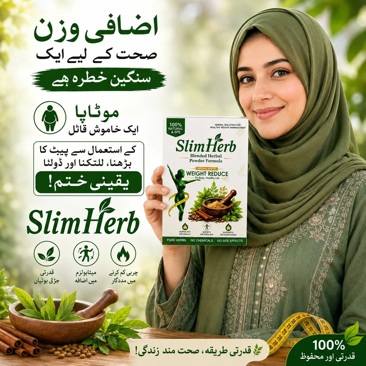 SlimHerb - Natural way to Weight Reduce